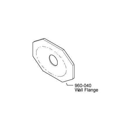 Pfister Pfister Oval Wall Flange Cr 960-040A